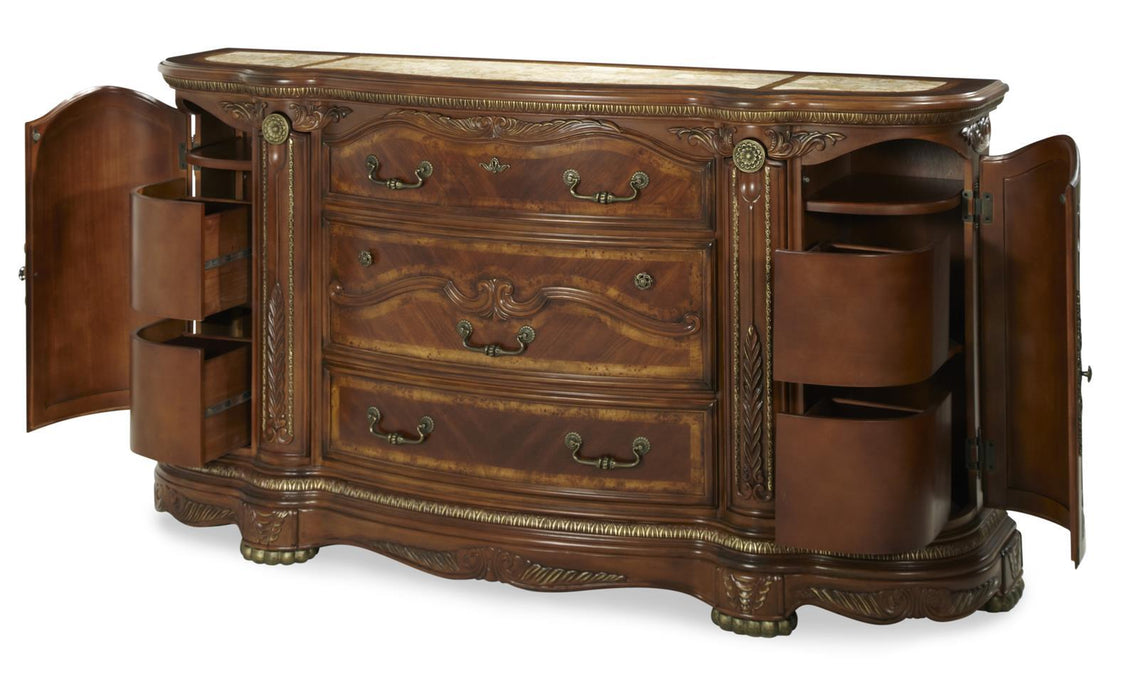 Cortina Dresser in Honey Walnut - Furniture Max (Falls Church,VA) *