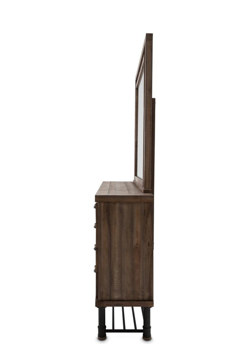 Crossings Mirror in Reclaimed Barn - Furniture Max (Falls Church,VA) *