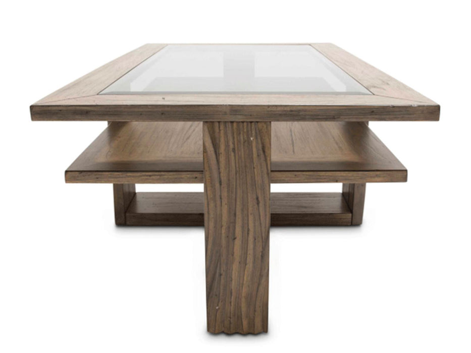 Del Mar Sound Rectangular Cocktail Table in Boardwalk - Furniture Max (Falls Church,VA) *