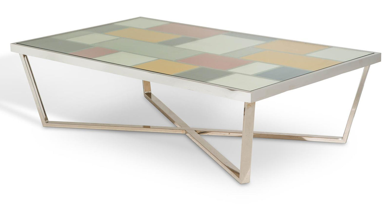 Freestanding Kube Rectangular Cocktail Table - Furniture Max (Falls Church,VA) *