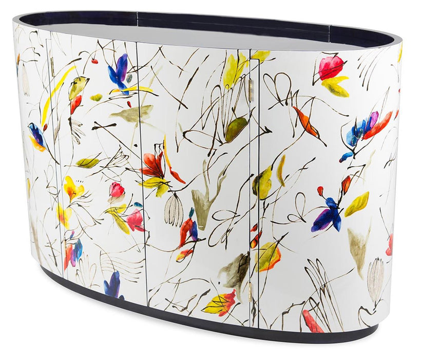 Furniture Illusions Oval Cabinet with Doors - Furniture Max (Falls Church,VA) *