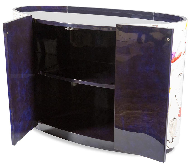 Furniture Illusions Oval Cabinet with Doors - Furniture Max (Falls Church,VA) *