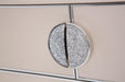 Glimmering Heights Upholstered 5 Drawer Chest in Ivory - Furniture Max (Falls Church,VA) *