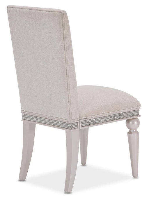Glimmering Heights Upholstered Side Chair in Ivory (Set of 2) - Furniture Max (Falls Church,VA) *