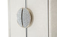 Glimmering Heights Upholstered Swivel Lingerie Chest in Ivory - Furniture Max (Falls Church,VA) *