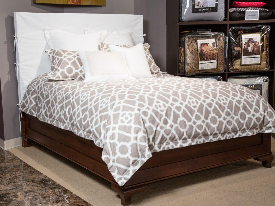 Harper 9-pc Queen Comforter Set in Natural - Furniture Max (Falls Church,VA) *