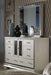 Hollywood Swank Rectangular Dresser Mirror in Crystal Croc - Furniture Max (Falls Church,VA) *