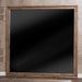 Hudson Ferry Mirror in Driftwood (Brown Fabric) - Furniture Max (Falls Church,VA) *
