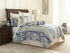 La Rochelle 9-pc Queen Comforter Set in Cadet - Furniture Max (Falls Church,VA) *