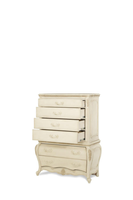 Lavelle 6-Drawer Chest in Blanc White 54070-04 - Furniture Max (Falls Church,VA) *