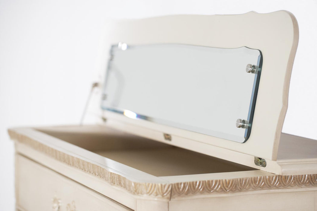 Lavelle 6-Drawer Chest in Blanc White 54070-04 - Furniture Max (Falls Church,VA) *
