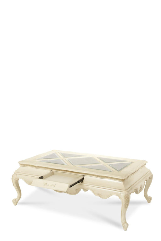 Lavelle Rectangular Cocktail Table in Blanc - Furniture Max (Falls Church,VA) *