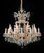 Lighting La Scala 19 Light Chandelier in Cognac and Gold - Furniture Max (Falls Church,VA) *