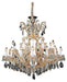 Lighting La Scala 25 Light Chandelier in Cognac and Gold - Furniture Max (Falls Church,VA) *