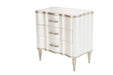 London Place Nightstand in Creamy Pearl - Furniture Max (Falls Church,VA) *