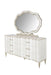 London Place Wall Mirror in Creamy Pearl - Furniture Max (Falls Church,VA) *