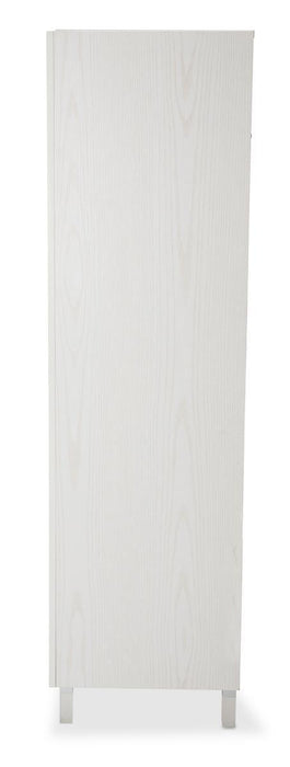 Lumiere 6 Drawer Chest with LED Lights in Frost - Furniture Max (Falls Church,VA) *