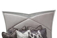 Melrose Plaza King Upholstered Bed in Dove 9019000EK-118 - Furniture Max (Falls Church,VA) *