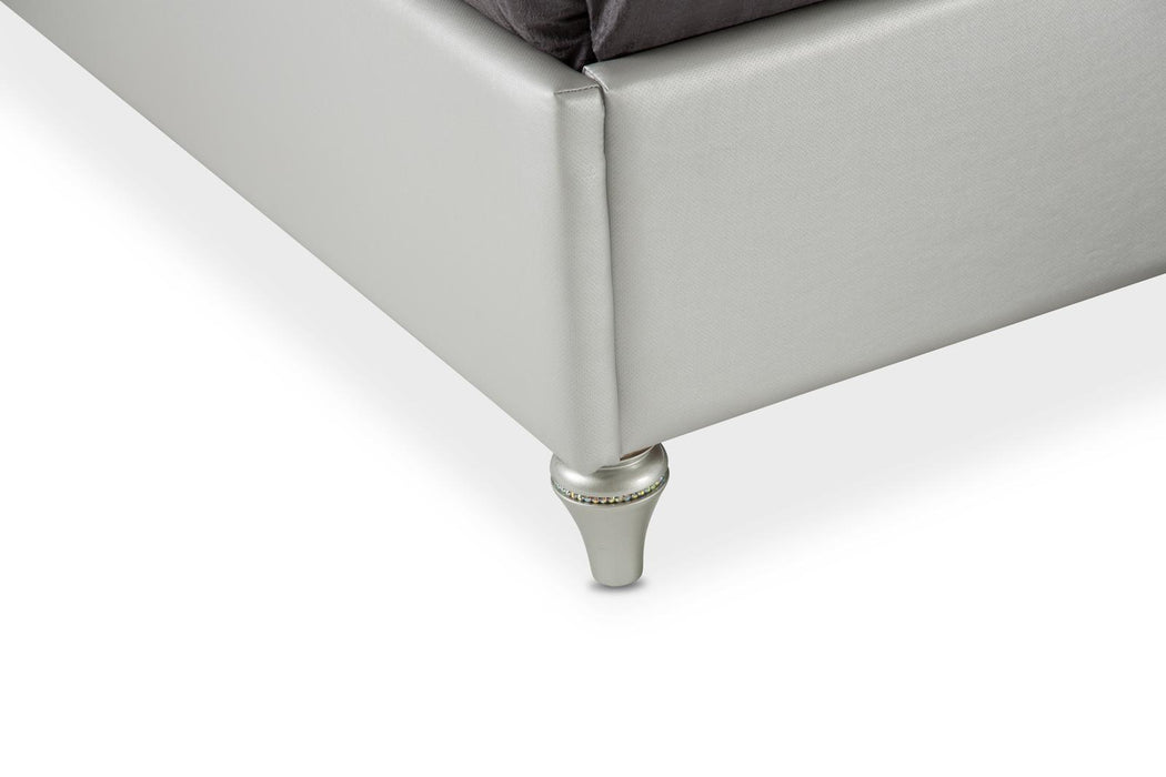 Melrose Plaza King Upholstered Bed in Dove 9019000EK-118 - Furniture Max (Falls Church,VA) *