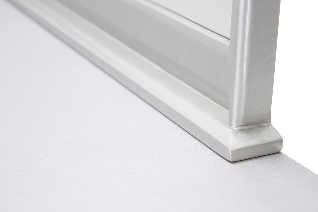 Melrose Plaza Wall Mirror in Dove - Furniture Max (Falls Church,VA) *