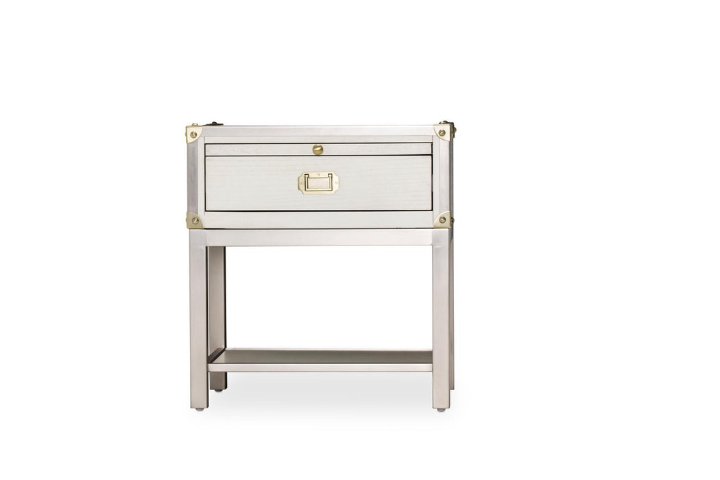 Menlo Station 1 Drawer Nightstand in Eucalyptus - Furniture Max (Falls Church,VA) *