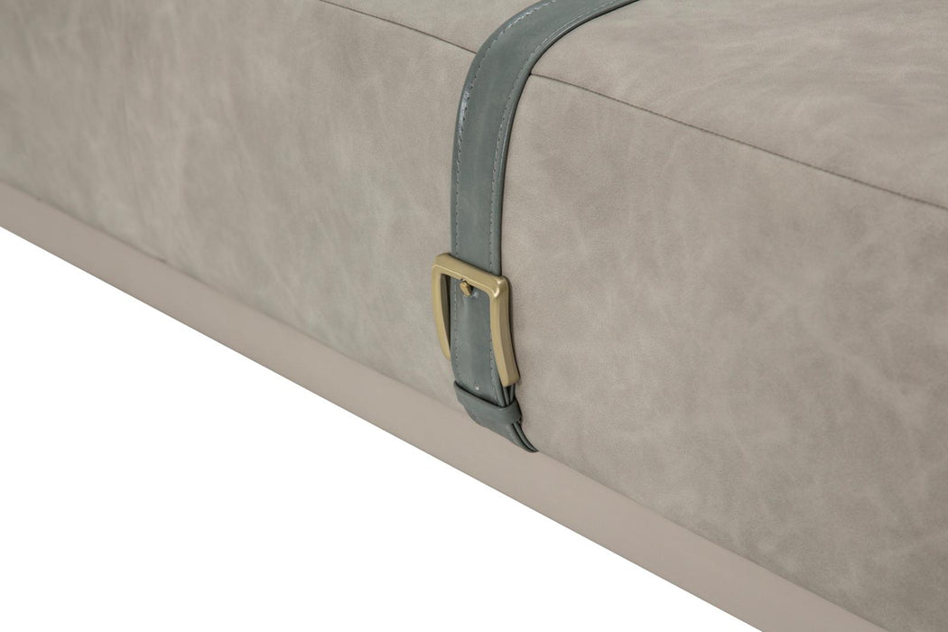 Menlo Station Rectangular Cocktail Ottoman in DoveGray - Furniture Max (Falls Church,VA) *