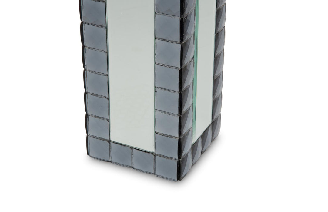 Montreal Mirrored Candle Holder, Medium (6/pack) - Furniture Max (Falls Church,VA) *