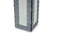 Montreal Mirrored Candle Holder, Medium (6/pack) - Furniture Max (Falls Church,VA) *