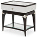 Paris Chic Rectangular End Table/ Nightstand in Espresso - Furniture Max (Falls Church,VA) *