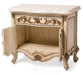 Platine de Royale 2 Door Nightstand  in Champagne - Furniture Max (Falls Church,VA) *