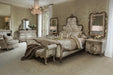 Platine de Royale 2 Door Nightstand  in Champagne - Furniture Max (Falls Church,VA) *