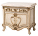 Platine de Royale 2 Door Nightstand  in Champagne - Furniture Max (Falls Church,VA) *