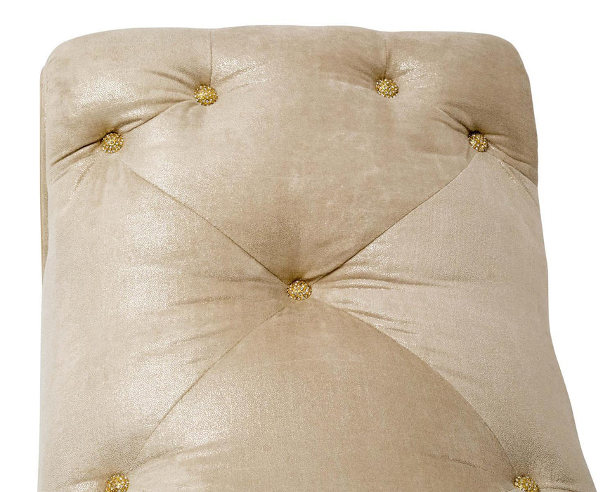 Platine de Royale Bed Bench in Champagne - Furniture Max (Falls Church,VA) *