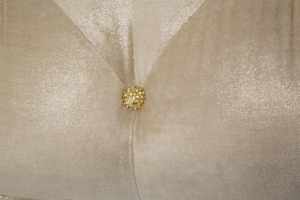 Platine de Royale Bed Bench in Champagne - Furniture Max (Falls Church,VA) *