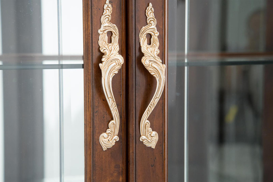 Platine de Royale Curio in Light Espresso 09505-229 - Furniture Max (Falls Church,VA) *