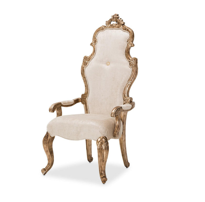 Platine de Royale Desk Chair in Champagne - Furniture Max (Falls Church,VA) *