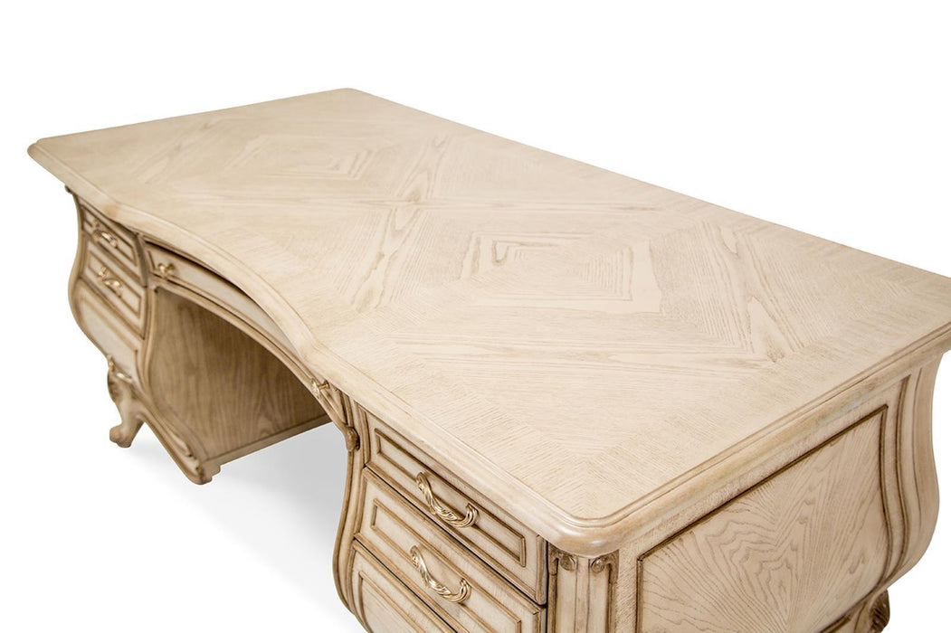 Platine de Royale Desk in Champagne - Furniture Max (Falls Church,VA) *