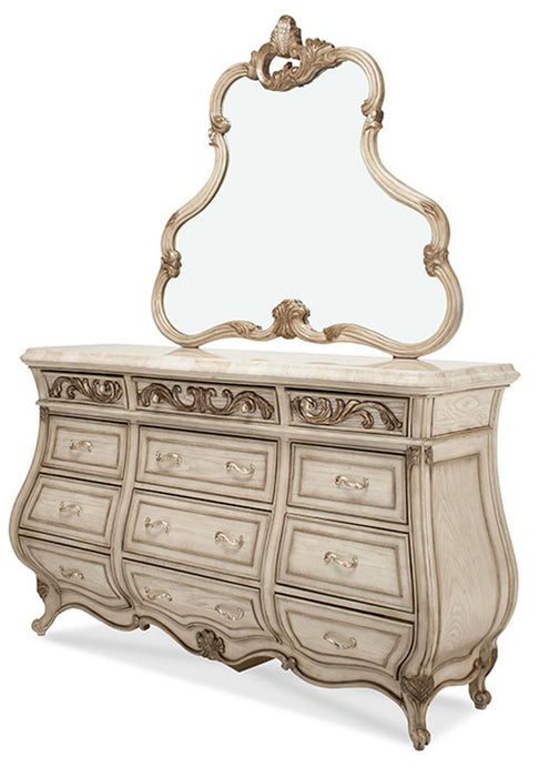 Platine de Royale Mirror in Champagne - Furniture Max (Falls Church,VA) *