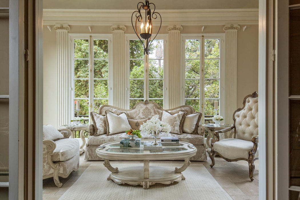 Platine de Royale End Table in Champagne - Furniture Max (Falls Church,VA) *