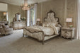 Platine de Royale King Panel Bed in Antique Platinum 09000EKPL3-101 - Furniture Max (Falls Church,VA) *