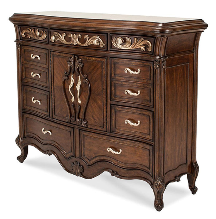 Platine de Royale Tall Dresser in Light Espresso - Furniture Max (Falls Church,VA) *