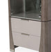 Roxbury Park Display Cabinet in Slate - Furniture Max (Falls Church,VA) *
