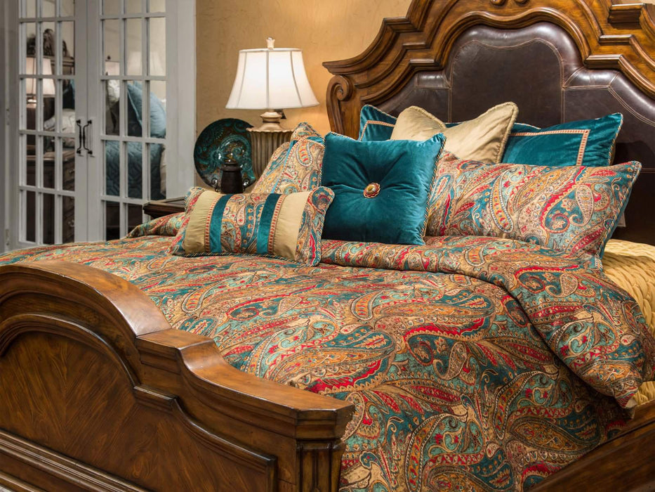 Seville 10-pc King Comforter Set in Honey - Furniture Max (Falls Church,VA) *