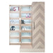 Silverlake Village Footwear Cabinet in Washed Oak - Furniture Max (Falls Church,VA) *
