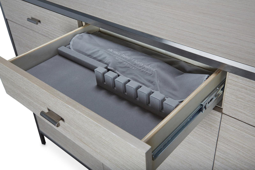 Silverlake Village Sideboard in Washed Oak - Furniture Max (Falls Church,VA) *