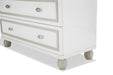 Sky Tower 7 Drawer Chest in White Cloud - Furniture Max (Falls Church,VA) *