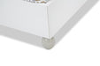 Sky Tower Queen Upholstered Platform Bed in White Cloud - Furniture Max (Falls Church,VA) *