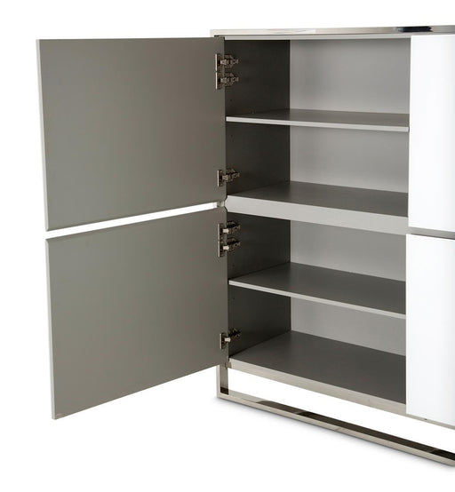 State St Accent Cabinet in Glossy White - Furniture Max (Falls Church,VA) *