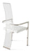 State St Arm Chair in Glossy White (Set of 2) - Furniture Max (Falls Church,VA) *
