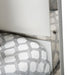 State St King Metal Canopy Bed in Glossy White - Furniture Max (Falls Church,VA) *